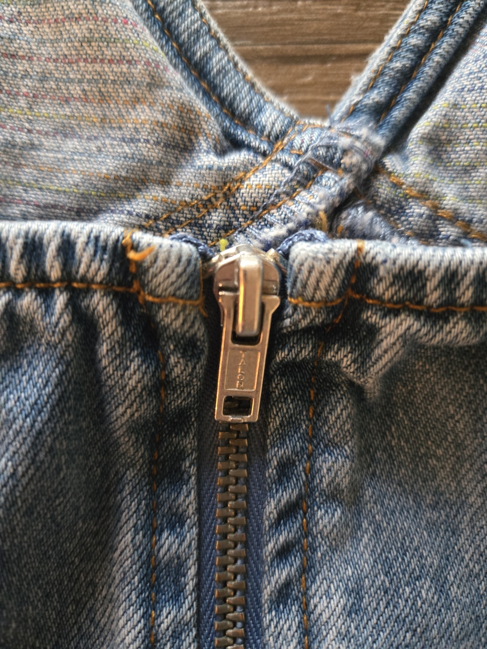 Lulu's Denim Halter Mini Dress in Light Blue - Picture 5 of 9
